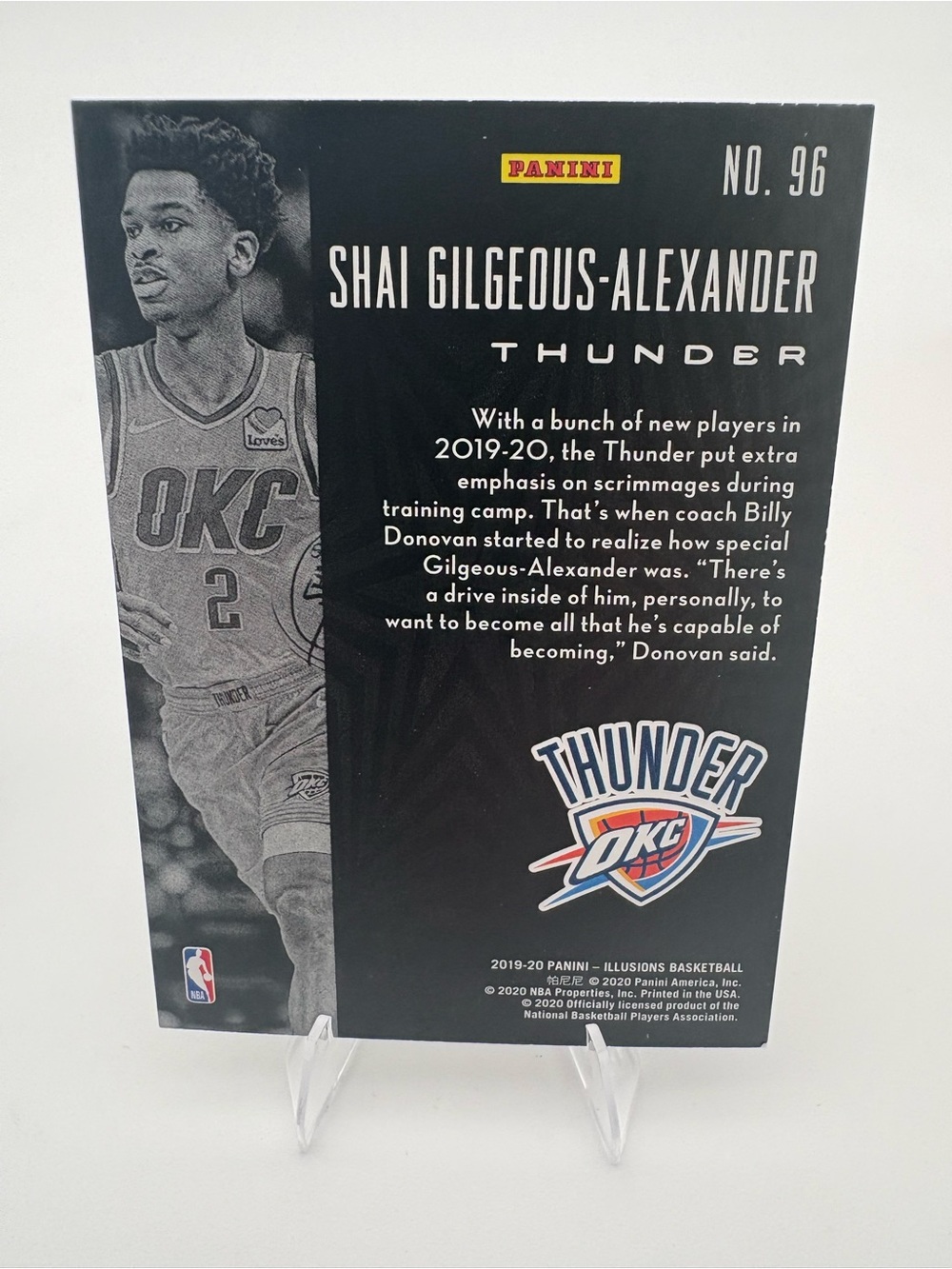 Shai Gilgeous-Alexander Thunder 5-Card Lot 🔥 2019 Prizm Green #122 PSA 9 🔥 - Picture 9 of 11